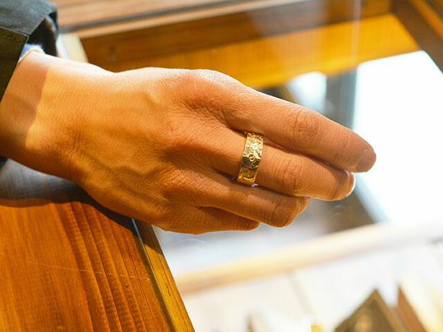 FIRST ARROW's/ファーストアローズ「Flat Hammered 8mm Arabesque