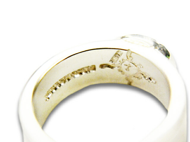 【FIRST ARROWs/ファーストアローズ】「Flat Hammered 8mm Plane Ring with Turquoise/ターコイズ付き平打8mmプレーンリング」(R-081)(ウルフパック) FIRST ARROWs/ファーストアローズ Flat Hammered 8mm Plane Ring with Turquoise/ターコイズ付き平打8mmプレーンリング