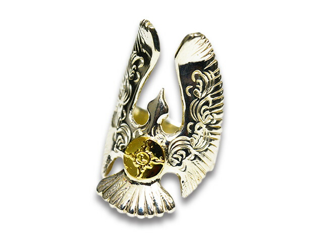 FIRST ARROW's/ファーストアローズ】「Arabesque Carved Eagle Ring