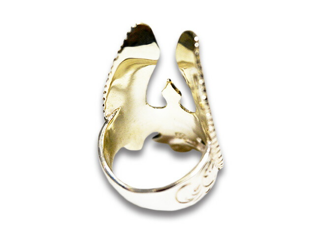FIRST ARROW's/ファーストアローズ】「Arabesque Carved Eagle Ring