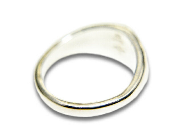 FIRST ARROW's/ファーストアローズ】「Oval Stamp Stand Ring with K18