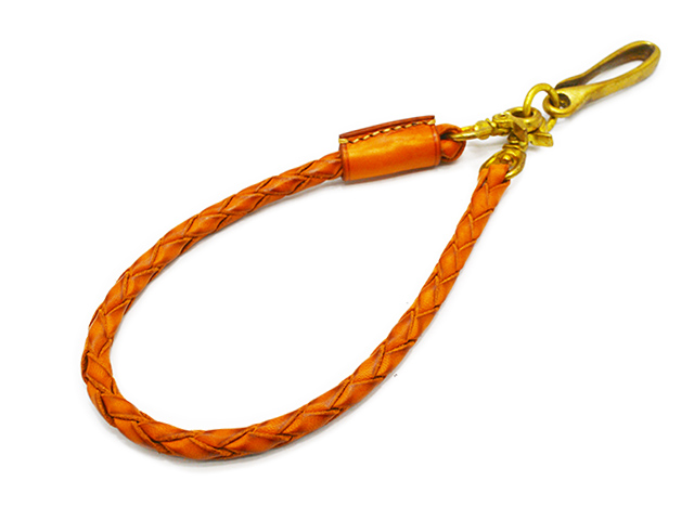 WARP AND WOOF ウォレット+ウォレットロープ 全2色【Round head/ラウンドヘッド】「Wallet Rope”Four Braids