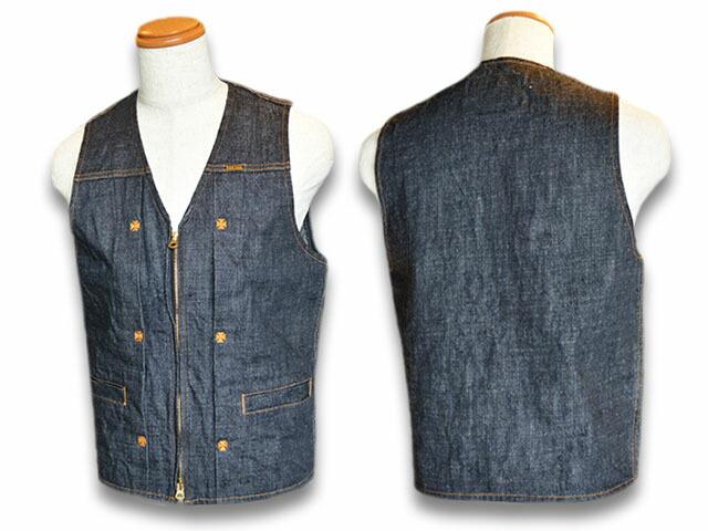 DAIRIKU ダイリク 23ss Denim Vest 総柄 デニムベスト レッドテイル