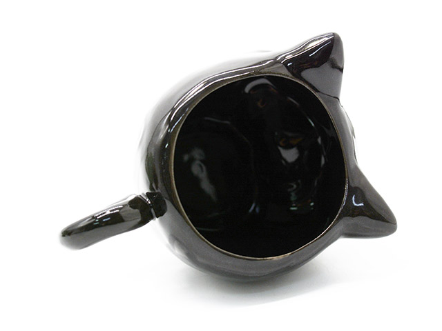 ビンテージ　デビル 悪魔　レッドデビル アンティーク　サタン　マグカップ RED TAiL/レッドテイル】2026SS「Ceramic Mug Cup”黒猫Mug”/セラミック