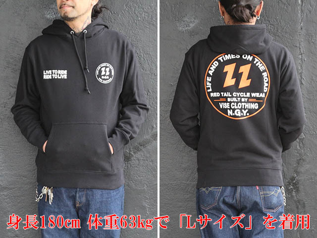 RED TAiL レッドテイル　スウェット　Mサイズ 全2色【RED TAiL/レッドテイル】2024SS「THUNDER ALLEY-23 S/S