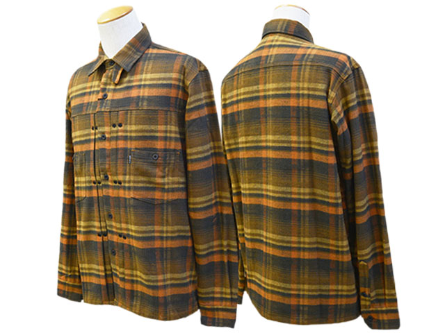 全3色【RED TAiL/レッドテイル】2024SS「Cross L/S Check Shirts