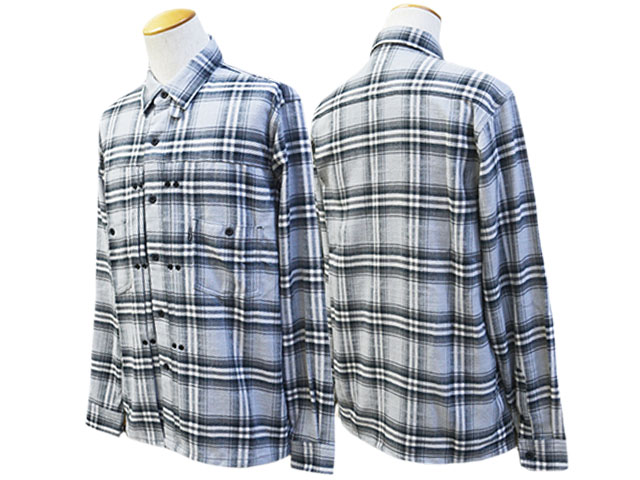 全3色【RED TAiL/レッドテイル】2024SS「Cross L/S Check Shirts