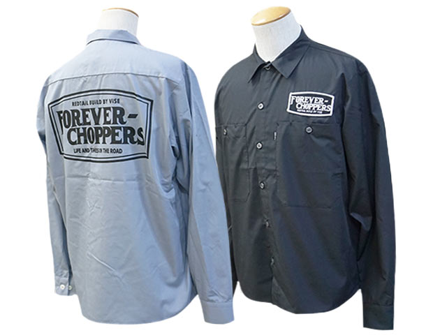 全2色【RED TAiL/レッドテイル】2024SS「FOREVER CHOPPERS L/S Work