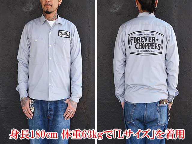 30% OFF)全2色【RED TAiL/レッドテイル】2024SS「FOREVER CHOPPERS L/S