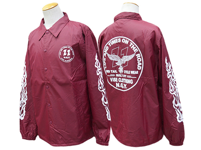全2色【RED TAiL/レッドテイル】2025AW「V22-E ZF Coach Jacket/V22-E