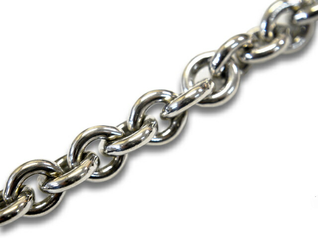 【SHAFT SILVER WORKS/シャフトシルバーワークス】「Small Smooth Links with Midium Bell  Brace/スモールスムースリンクスウィズミディアムベルブレスレット」