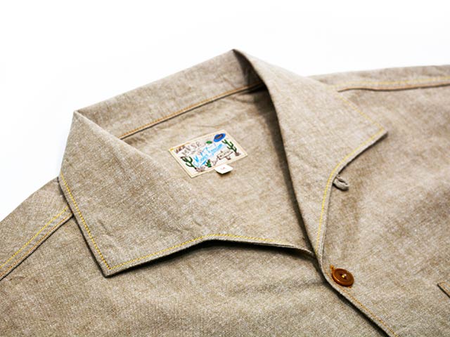 【USA製/M】ミスターフリーダム　シャツ MISTER FREEDOM/ミスターフリーダム】2026SS「6oz Beige Chambray
