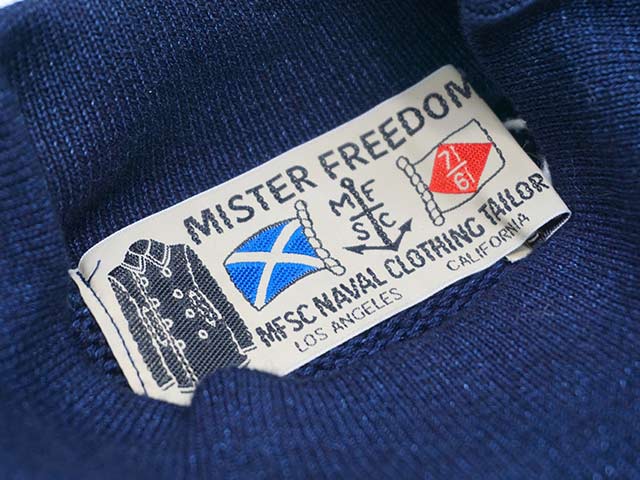 MISTER FREEDOM/ミスターフリーダム】2024AW「Cotton Indigo Knit
