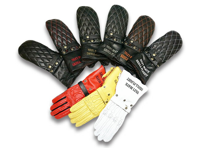 ULTI MATE SKULL FLIGHT バイクグローブ 全11色【SKULL FLIGHT/スカルフライト】「Ultimate Bone Glove