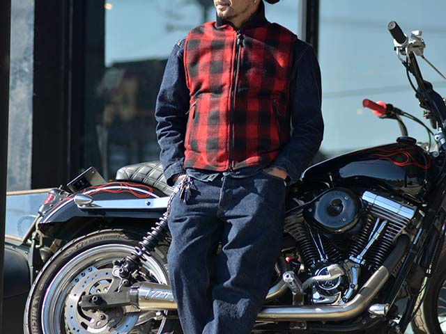 30% OFF)【SKULL FLIGHT/スカルフライト】2023AW「Riders Lumberjack