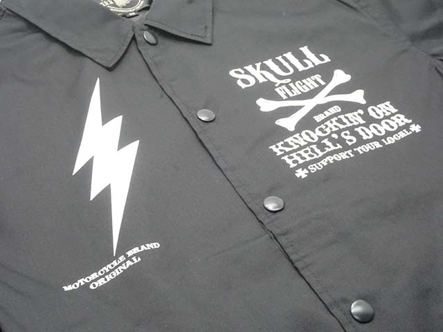 SKULL FLIGHT/スカルフライト】2023AW「Skull Head Coach Jacket