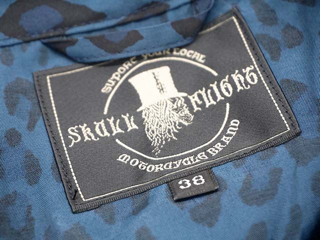 全3色【SKULL FLIGHT/スカルフライト】2023SS「Riders Leopard Western