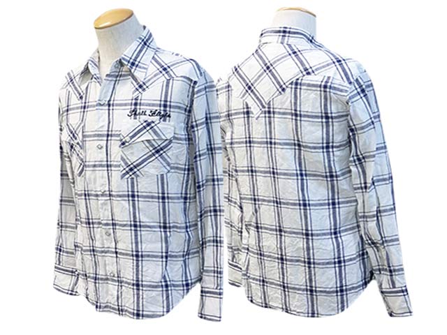 30% OFF)【SKULL FLIGHT/スカルフライト】2023SS「Riders Linen Check