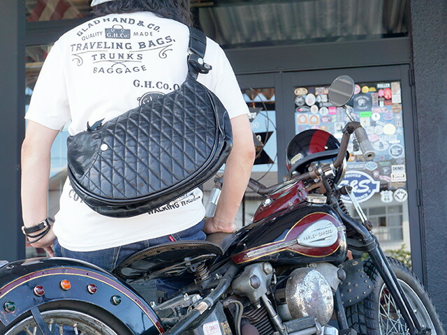 全2色【SKULL FLIGHT/スカルフライト】「Horsehide Shoulder Bag”Type 