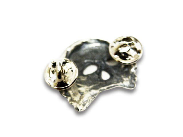 ビンテージ　SS　スカル　 ピンバッジ　 3点セット　ジャーマンスカル　髑髏 SKULL FLIGHT/スカルフライト】「German Skull Pins/ジャーマンスカル
