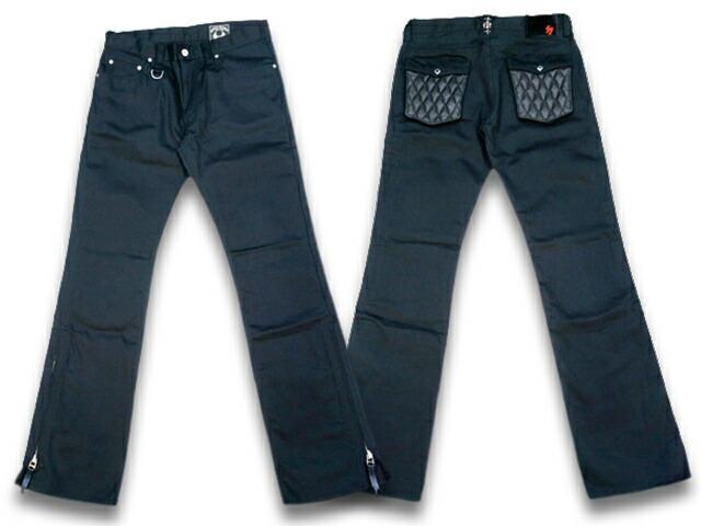 SKULL FLIGHT パンツ　36 SKULL FLIGHT/スカルフライト】「SS Pants Type7 Straight Cut”Stretch パンツ
