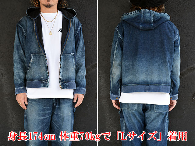 Sugar＆Co./シュガーアンドコー】2025AW「Denim Windproof Hoodie