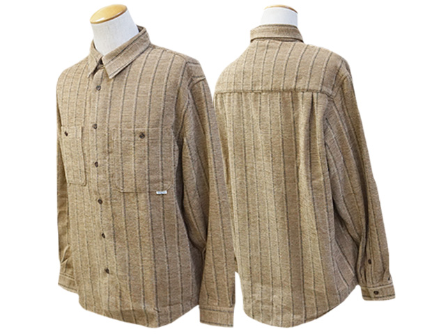 Sugar＆Co./シュガーアンドコー】2024AW「Moleskin Stripe Drop Shirts