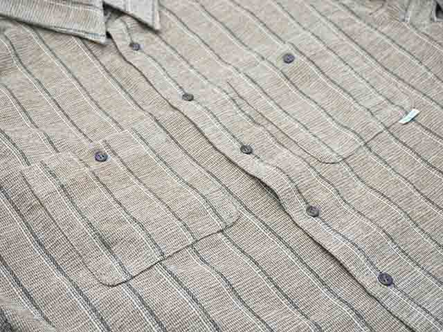 Sugar＆Co./シュガーアンドコー】2024AW「Moleskin Stripe Drop Shirts