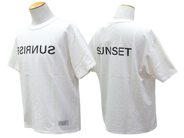 30% OFF)【Sugar＆Co./シュガーアンドコー】2025SS「Sunset Drop Tee