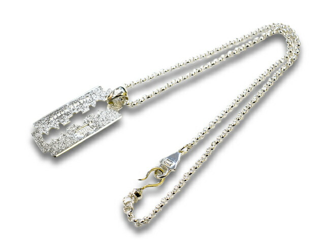 SHAFT SILVER WORKS/シャフトシルバーワークス】「Razor Pendant Top