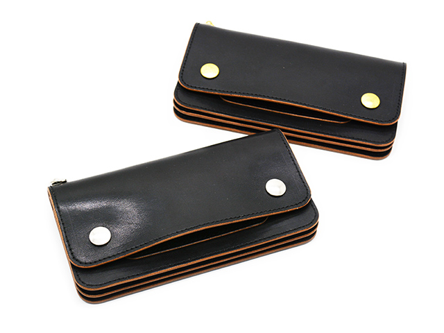 TISS CUSTOM LEATHERS】「Teacore Old School Trucker Wallet/茶芯
