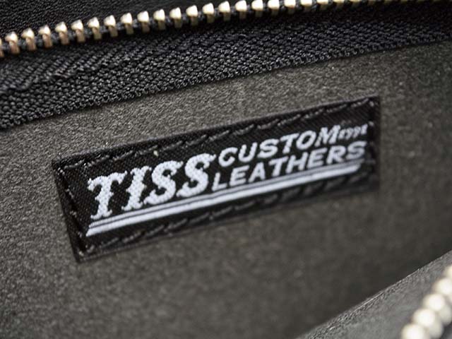 ⭐️美品　TEXER ST 本革ケース付き TISS CUSTOM LEATHERS/ティスカスタムレザーズ】「Trucker Wallet with