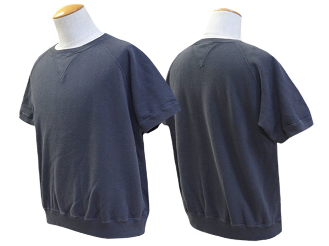 全2色【TWO MOON/トゥームーン】「V-gusset S/S Sweatshirts/Vガゼット