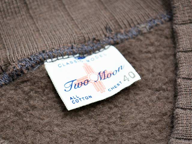全2色【TWO MOON/トゥームーン】「Full-zip Sweatshirts/フルジップ