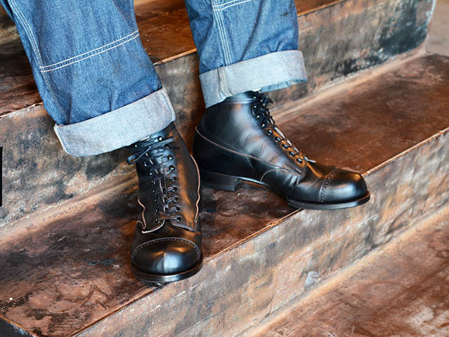 全2色【The 2 Monkeys/ザ トゥーモンキーズ】「Cap Toe Lace Up