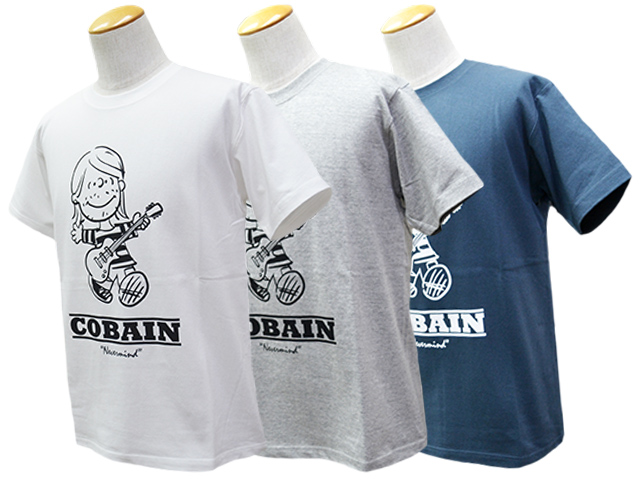 全3色【TONNY/トニー】2026SS「Homage Graphic S/S Tee”COBAIN