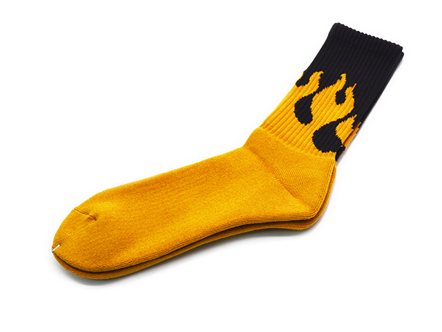 全8色【TONNY/トニー】「Pile Socks”Flames”/パイルソックス