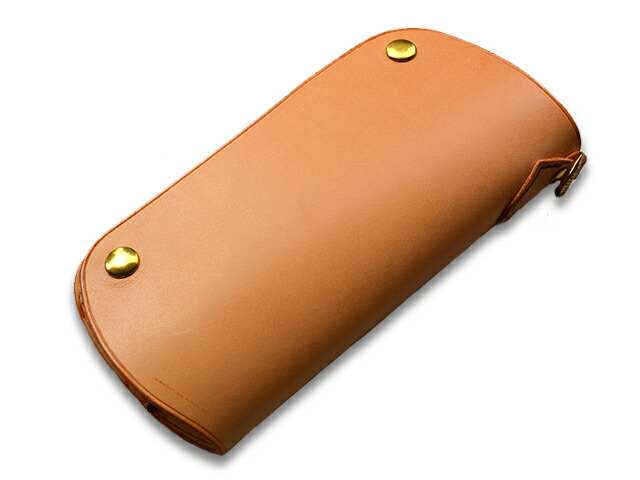 全2色【Round head/ラウンドヘッド】「Tracker Long Wallet”Plain