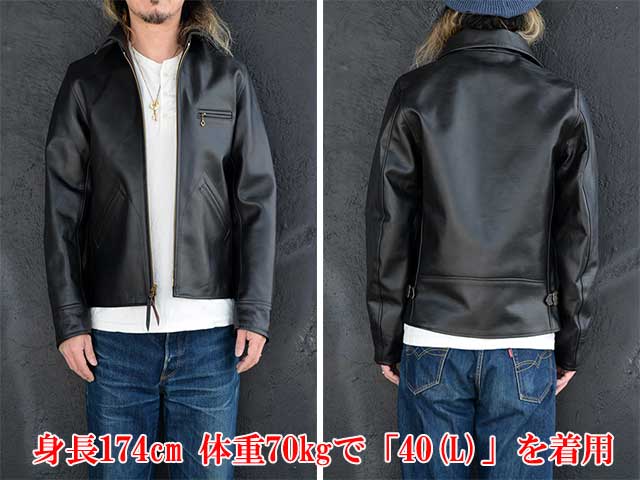 Trophy clothing デッキフックジャケット TROPHY CLOTHING [-Deck Hook TR.mfg.- Black size.36,38,40,42