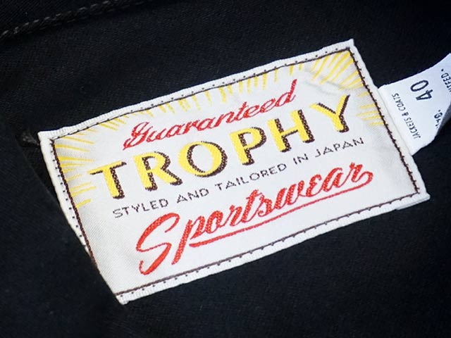 全2色【TROPHY CLOTHING/トロフィークロージング】2022AW「A-1