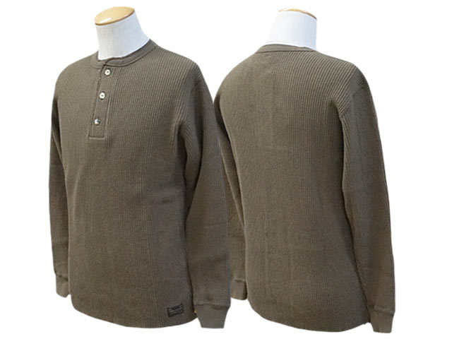 全3色【TROPHY CLOTHING/トロフィークロージング】「Heavy Waffle Mil