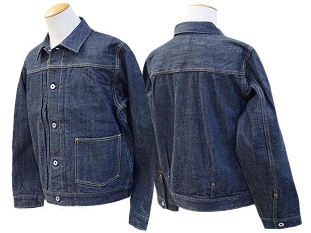 TROPHY CLOTHING/トロフィークロージング】「Button Jacket Dirt Denim