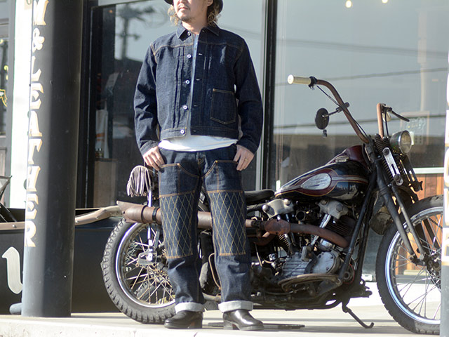 TROPHY CLOTHING/トロフィークロージング】「Button Jacket Dirt Denim