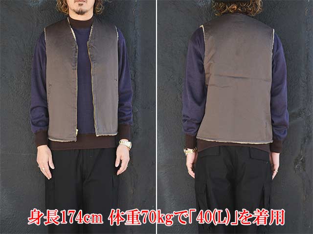 【2025年7月購入】タグ付き新品trophy clothingベスト TROPHY CLOTHING/トロフィークロージング】2025AW「Civilian Deck Vest