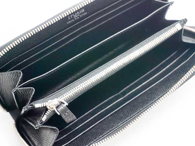 ITUAIS /イトゥアイス】「CROCODILE POROSUS Round Zip Long Wallet