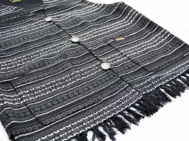 全3色【Vin&Age/ヴィン&エイジ】2026SS「Mexican Rug Vest/メキシカン