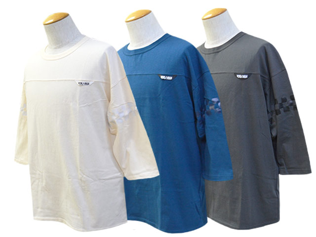 全3色【Vin&Age/ヴィン&エイジ】2025SS「Football Tee/フットボールTee