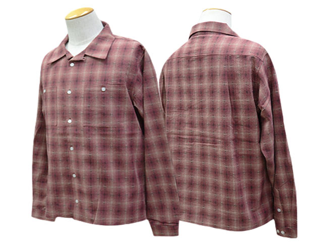 全4色【Vin&Age/ヴィン&エイジ】2026SS「Light Fabric Ombre Shirts