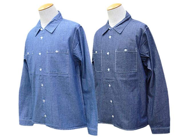 全2色【Vin&Age/ヴィン&エイジ】2026SS「Open Collar Chambray Shirts