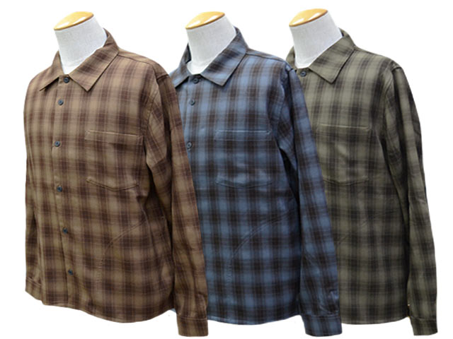 2025AW／OMBRE CHECK VARIATION SHIRT OMBRE CHECK VARIATION SHIRT